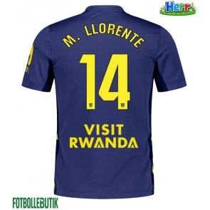 Atletico Madrid Marcos Llorente #14 Bortatröja 2025-26 Kortärmad